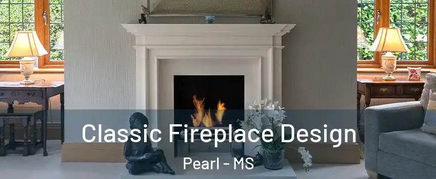  Classic Fireplace Design Pearl - MS