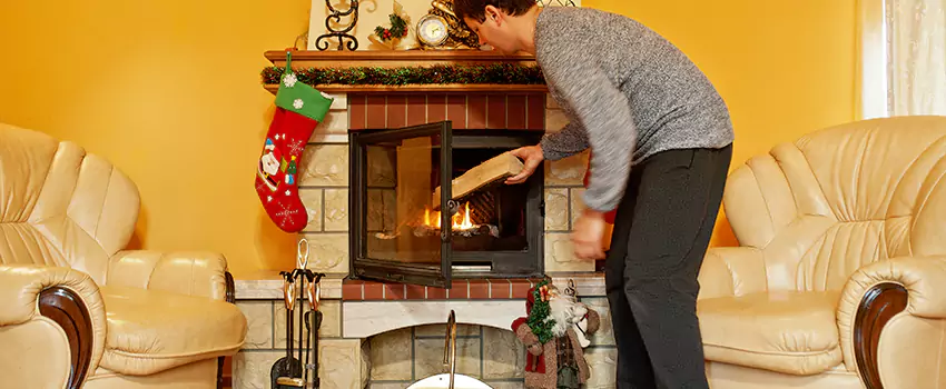 Gas to Wood-Burning Fireplace Conversion Services in Pearl, Mississippi