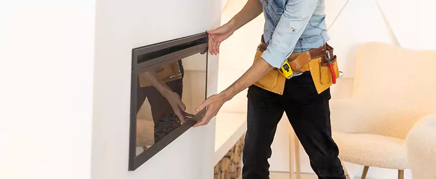 Metal Fireplace Installation in Pearl, Mississippi