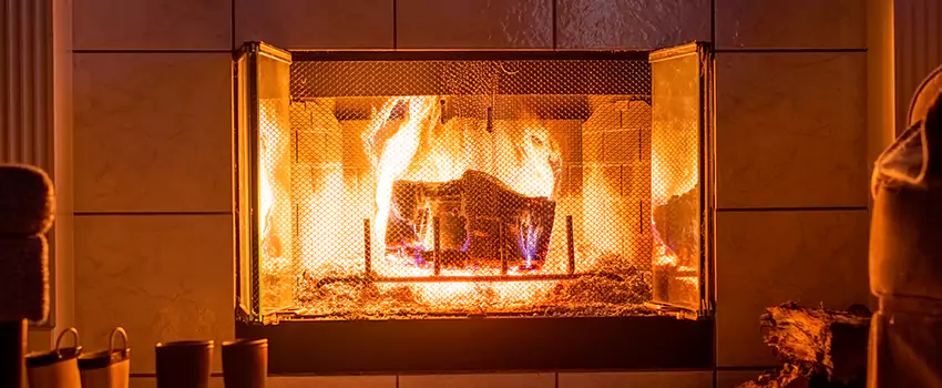 Mendota Hearth Landscape Fireplace Installation in Pearl, Mississippi