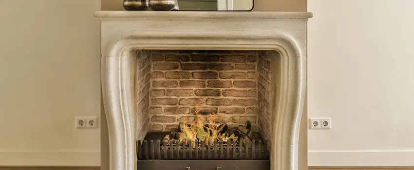 Vintage-style Fireplace Redesign in Pearl, Mississippi