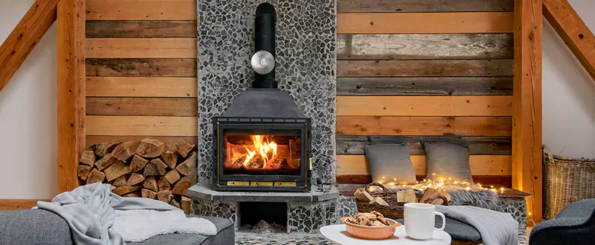 Thelin Hearth Products Direct Vent Gas Stove Fireplace Inspection in Pearl, Mississippi